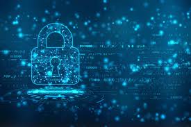 Digital lock and security concept